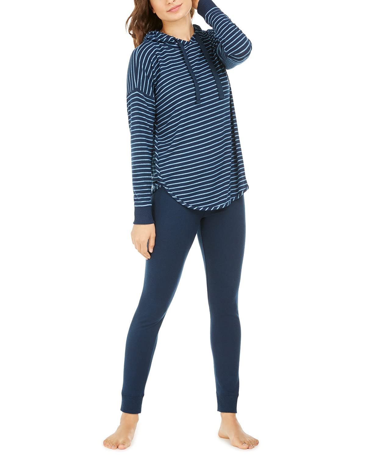 Alfani Women's Cozy Knit Super Soft Lounge & Pajama Set - Comfortable Sleepwear for Relaxing at Home or Lounging