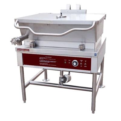 40 Gallon Electric Tilting Steam Kettle - 208V Commercial Grade for Restaurants, Catering & Food Production | Crown GLTS 40