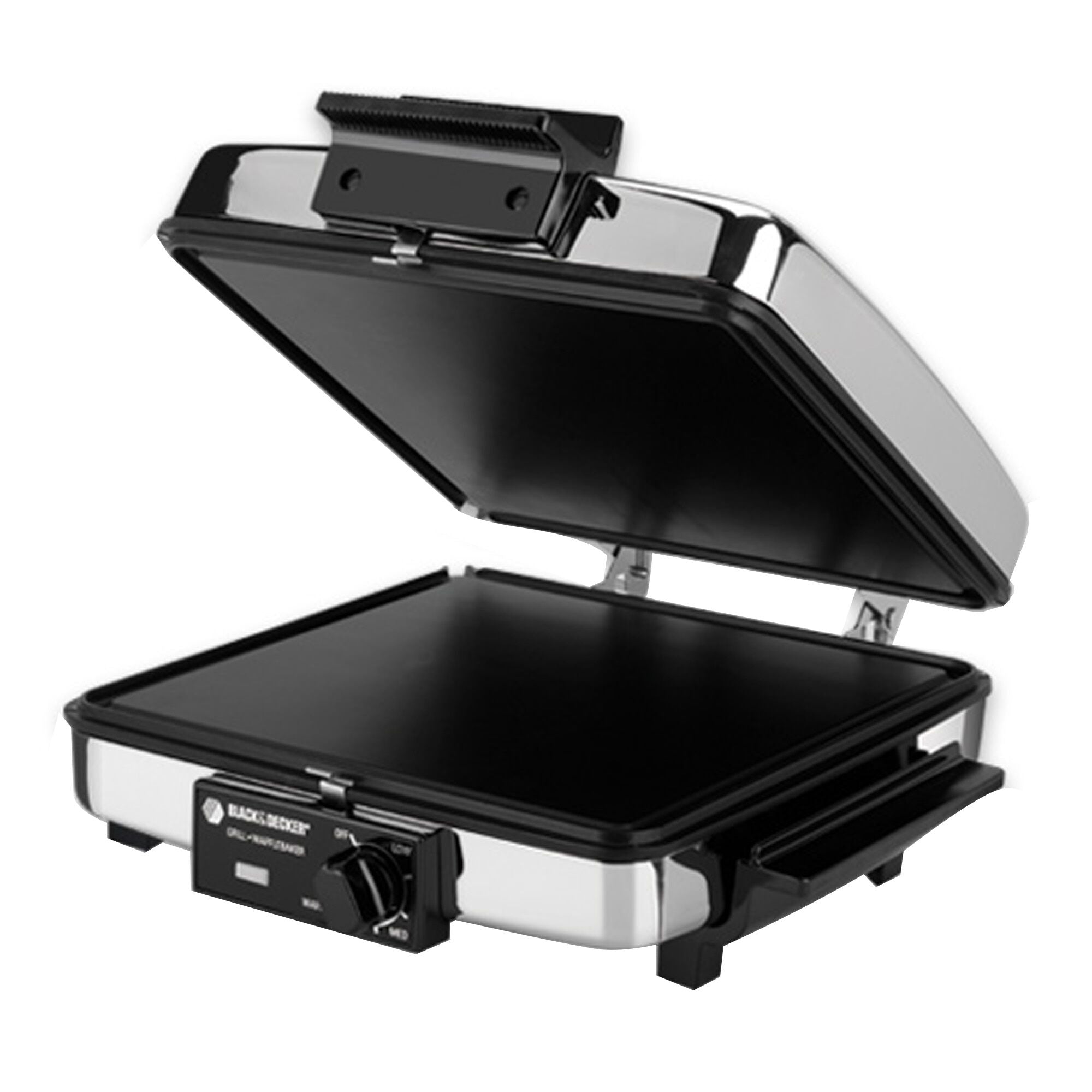 3-in-1 Electric Grill, Griddle & Waffle Maker - Indoor/Outdoor Cooking for Breakfast, BBQ & Family Gatherings