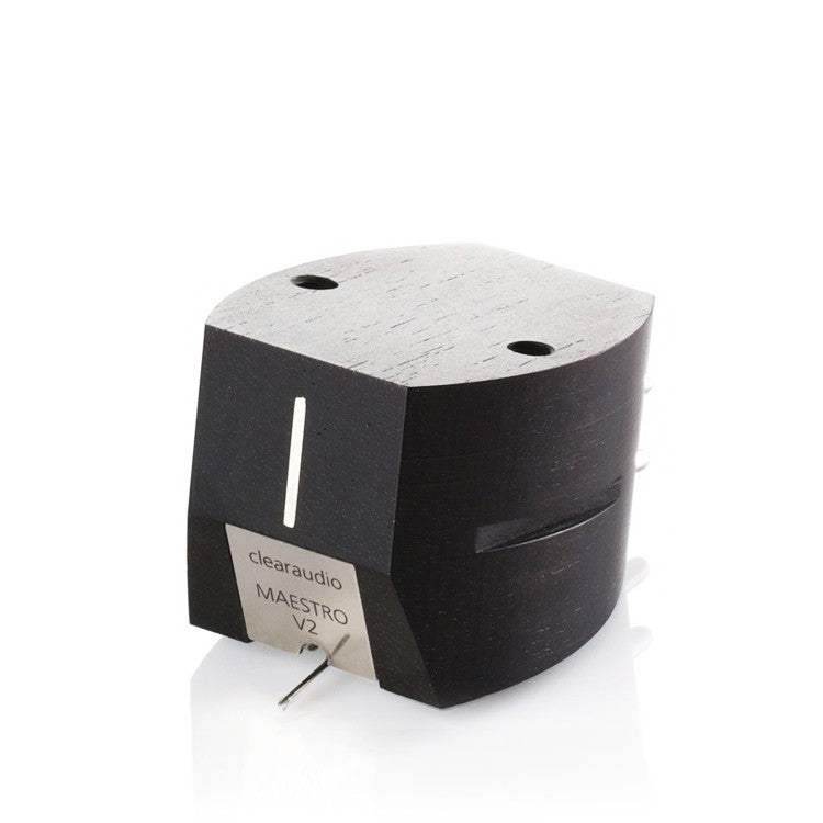 Clearaudio Maestro v2 Ebony MM Phono Cartridge (DEMO) - High-End Vinyl Record Player Stylus for Audiophiles - Perfect for Turntables & Hi-Fi Sound Systems