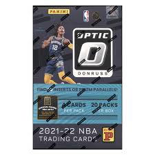 2021-22 Panini Donruss Optic Basketball Trading Cards Asia Edition Box - Collectible NBA Cards for Sports Fans & Investors (Perfect for Collection, Gifts, and Investment)