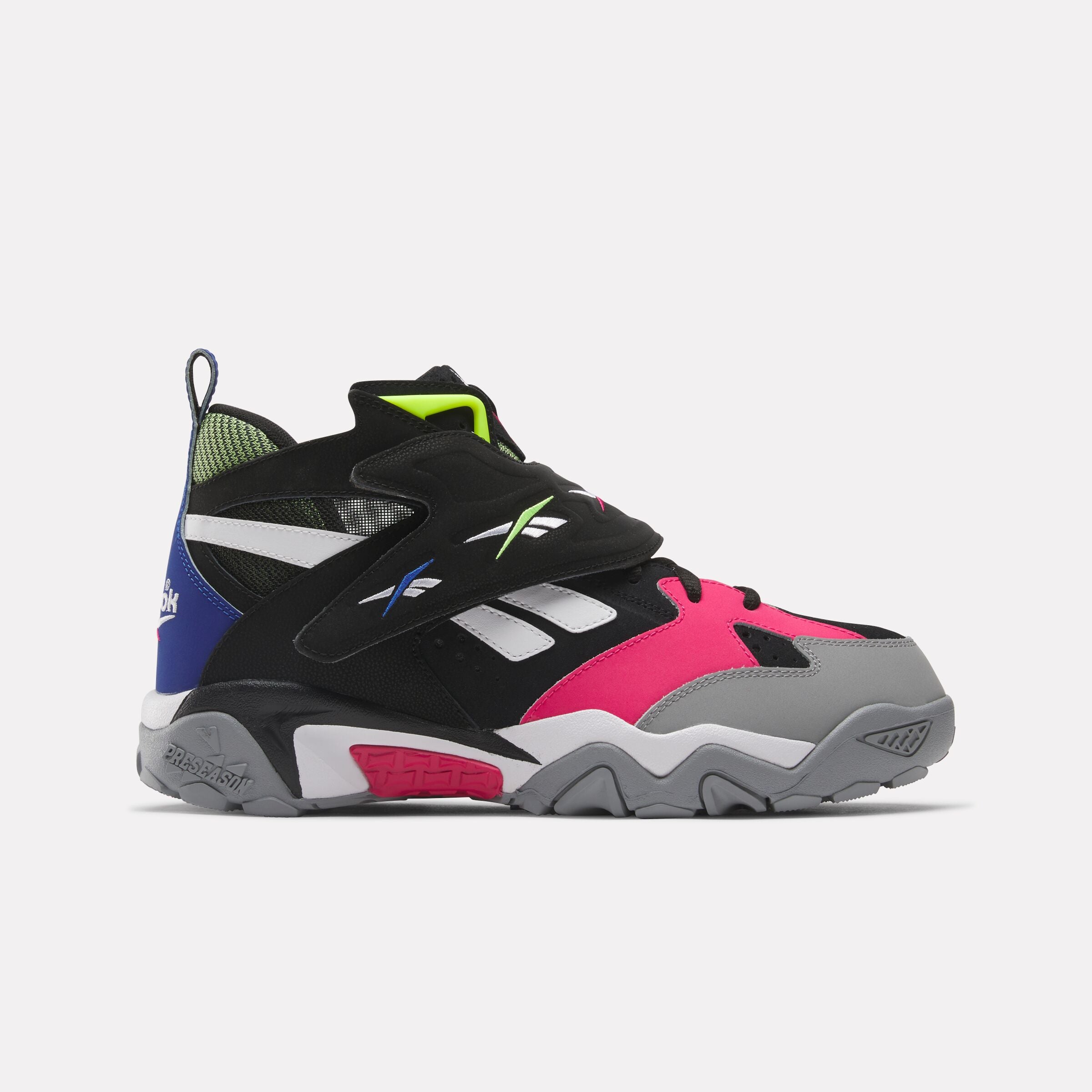Preseason 94 Sneakers - Black, Pink & White Basketball Shoes for Men & Women | Perfect for Casual Wear, Street Fashion & Sports Performance