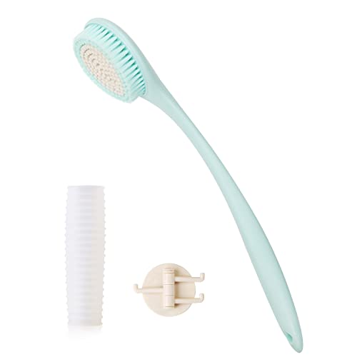 BEDELITE Long Handle Back Brush - Ergonomic Shower Scrubber for Men & Women | Perfect for Deep Cleaning & Exfoliation