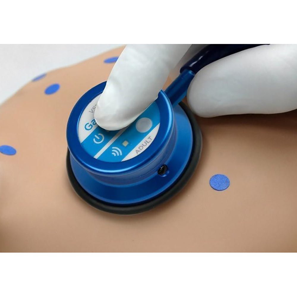 Upgraded Heart and Lung Sounds Auscultation Kit for Medical Training Manikins - Perfect for Nursing Students & Healthcare Professionals Practice