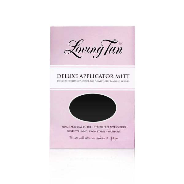 Loving Tan Deluxe Applicator Mitt - Self Tanning Mitt for Streak-Free Fake Tan Application - Perfect for Face, Body & Legs at Home or Salon
