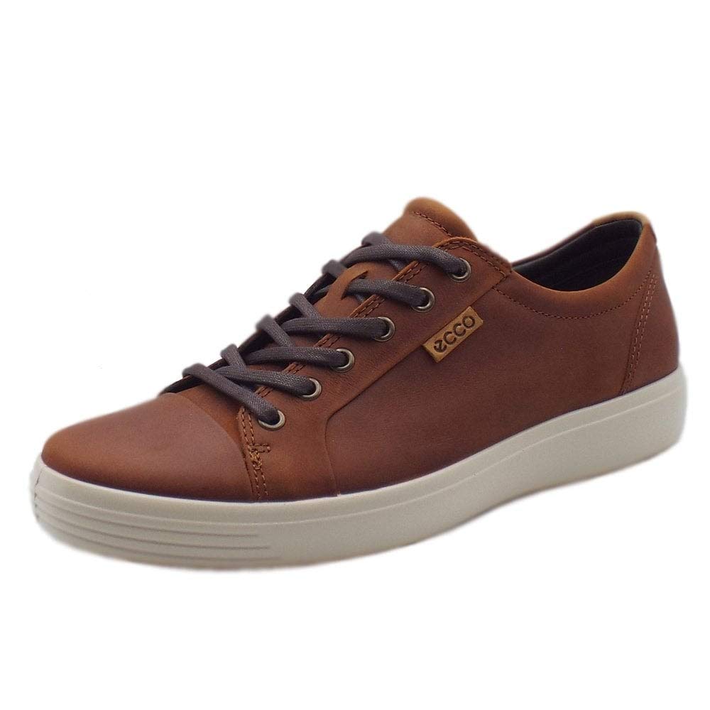 ECCO Men's Soft 7 Fashion Sneakers - Lightweight Comfortable Walking Shoes for Men | Casual & Work Sneakers for Everyday Wear