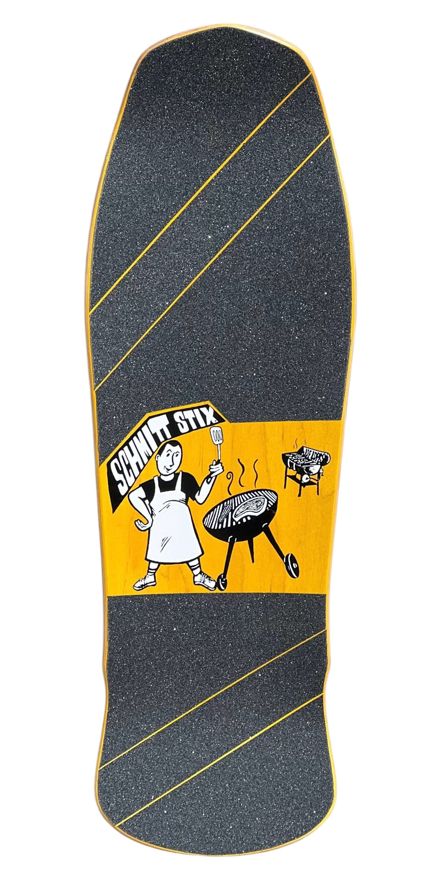 11-Inch Wide Black Custom Skateboard Grip Tape - Non-Slip Deck Traction for Street & Park Skateboarding | DIY Skateboard Grip Job for Enhanced Control & Safety