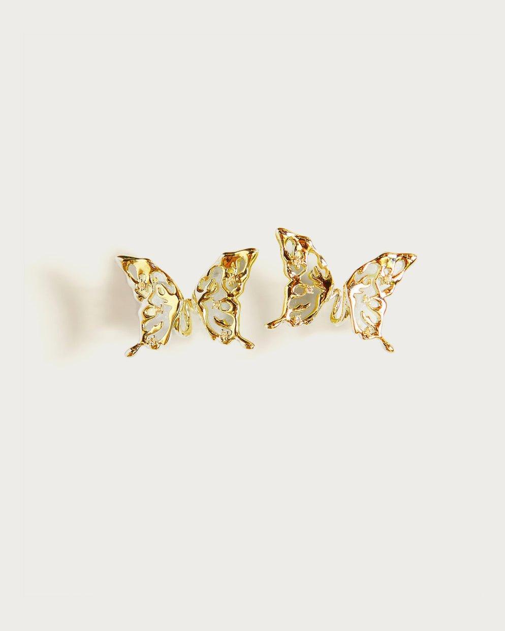 Anima's Wing Earrings - Elegant Feather Dangle Earrings for Women, Sterling Silver Wing Jewelry, Perfect for Parties, Weddings & Everyday Wear