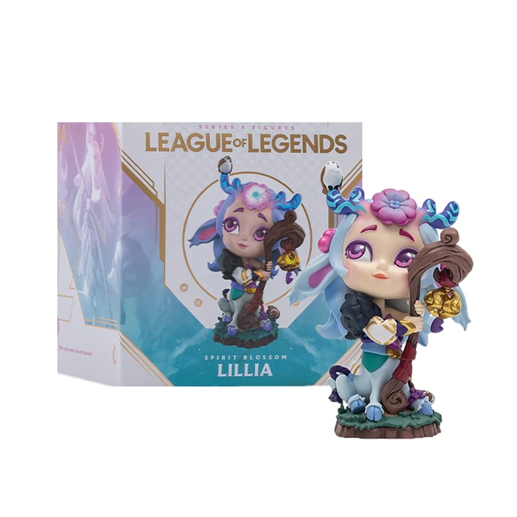 League of Legends Lillia Figure - Deluxe Collectible Statue with Original Box & Verification Card | Perfect LOL Gift for Gamers & Anime Fans | Display for Gaming Room, Office Desk, or Shelf Decor