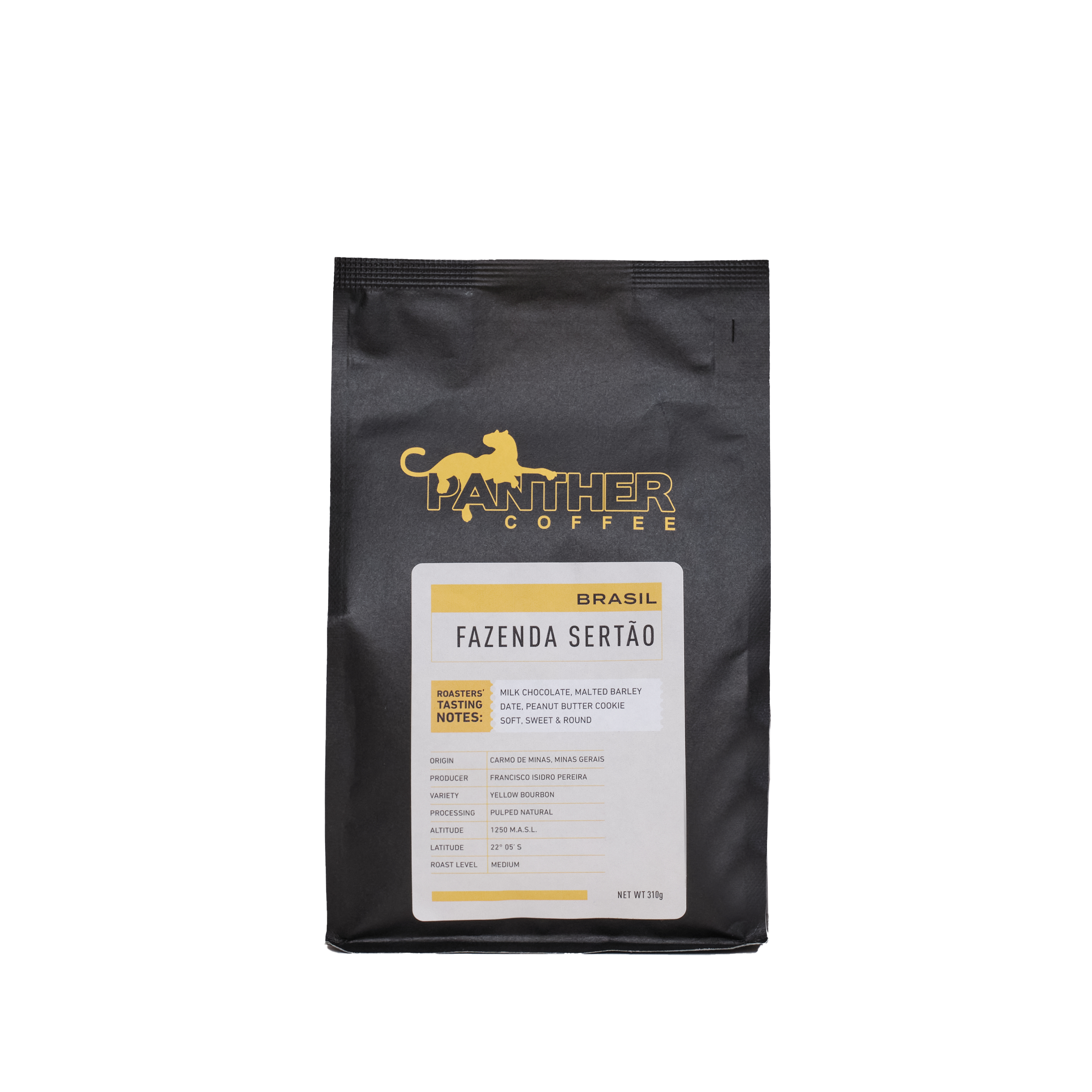 Fazenda Sertao 1 - Premium Brazilian Coffee Beans for Home Brewing, Perfect for Espresso, French Press & Cold Brew | Fresh Roasted Specialty Coffee for Coffee Lovers & Gift Giving