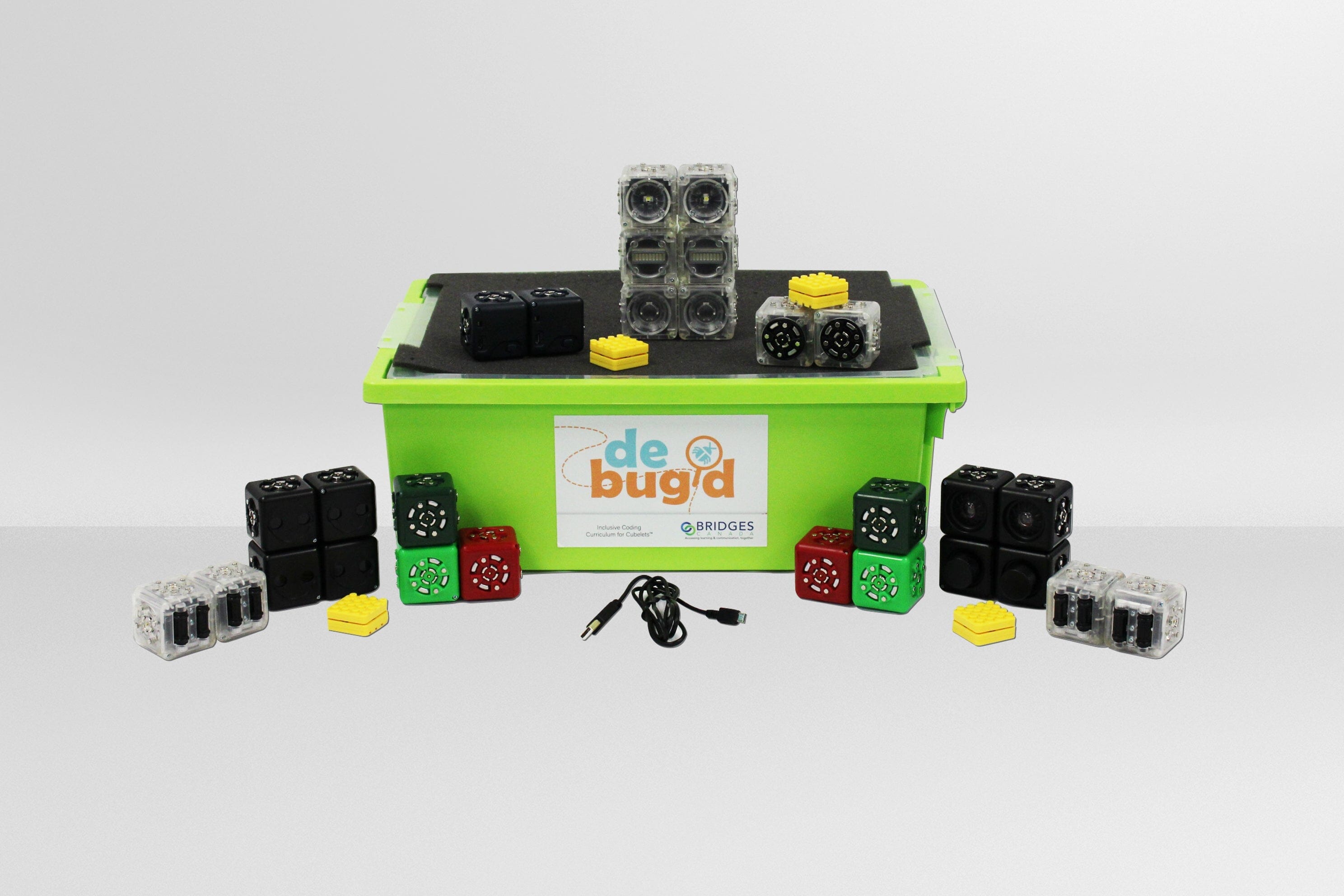 Debug'd Coding for Cubelets Curriculum - STEM Robotics Learning Kit for Kids | Classroom & Homeschool Coding Activities