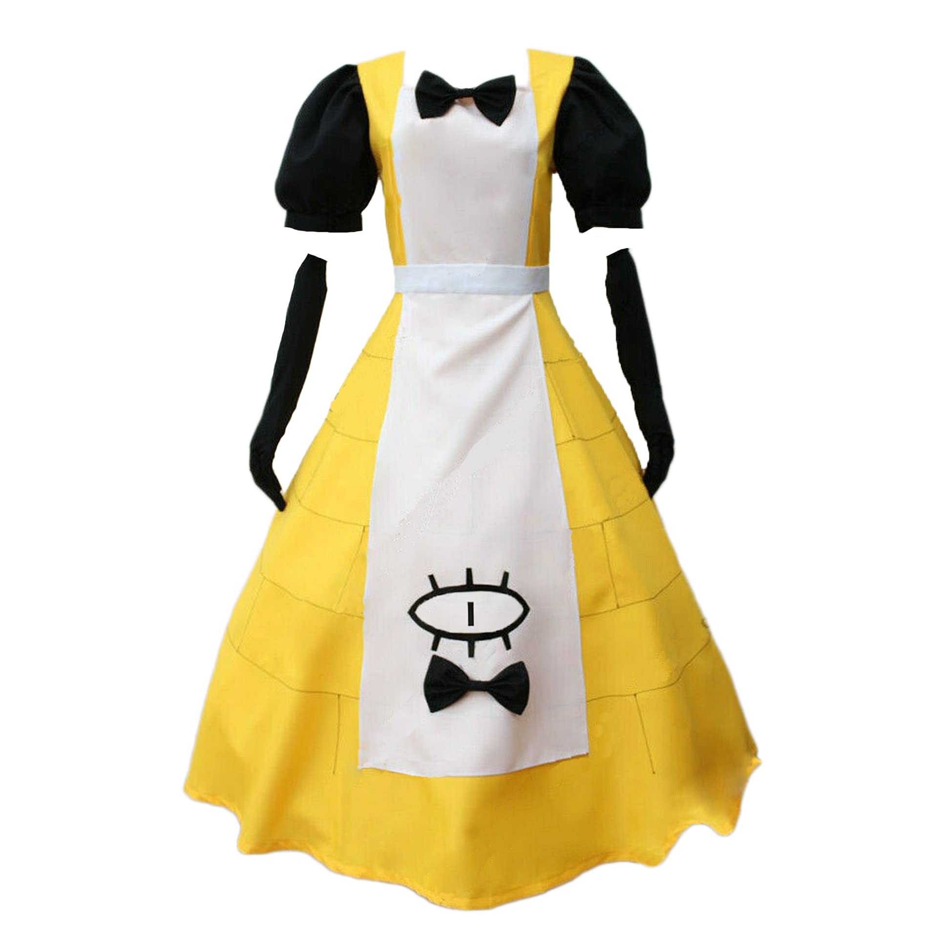 AGLAYOUPIN Anime Bill Cipher Princess Dress Cosplay Costume for Halloween Party, Anime Convention & Themed Events - Perfect for Halloween Costumes, Cosplay Outfits & Dress Up Parties