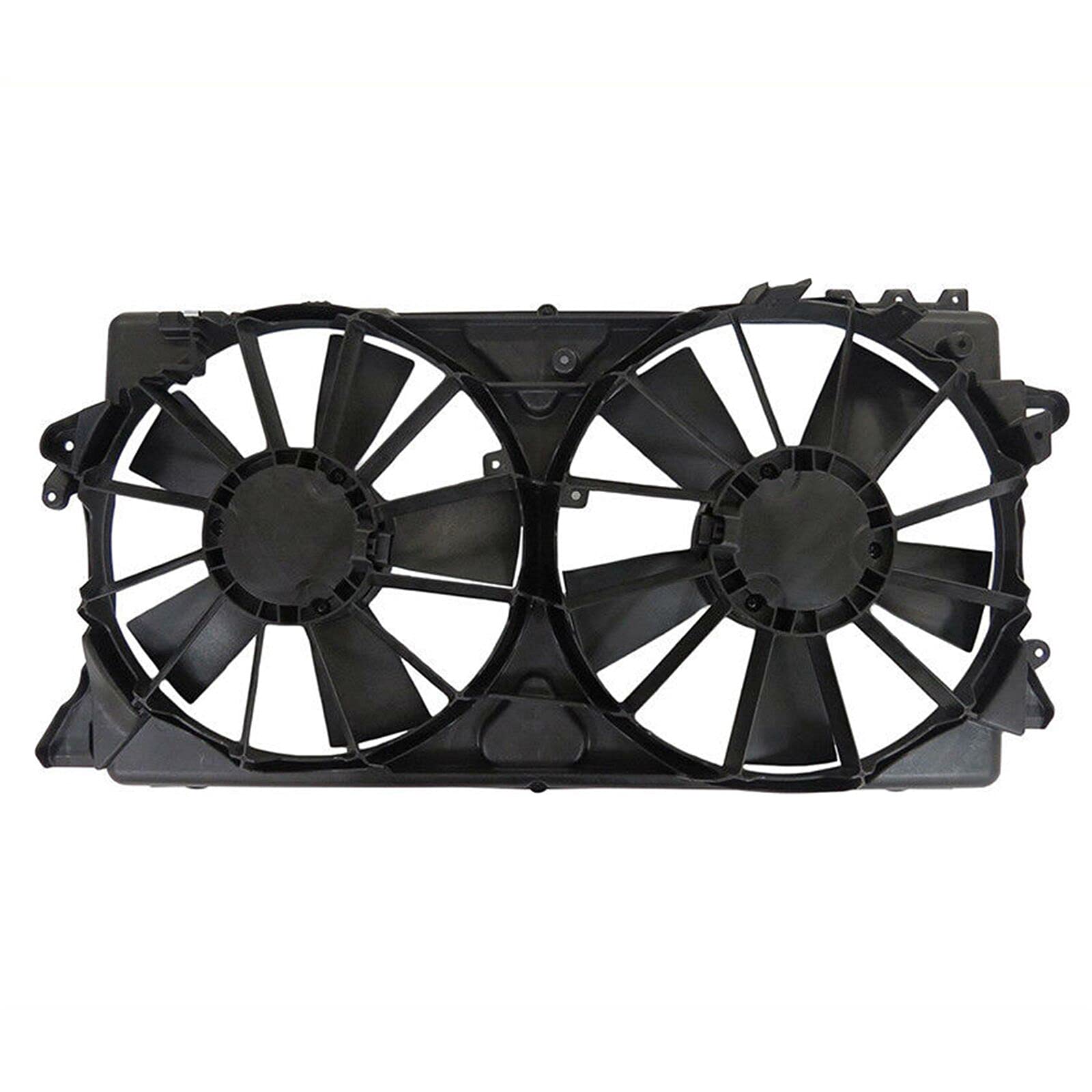 FO3115184 Radiator & Condenser Fan Replacement - Compatible with Car & Truck Parts - Durable Cooling System Accessories | Perfect for Engine Overheating Prevention & AC Performance