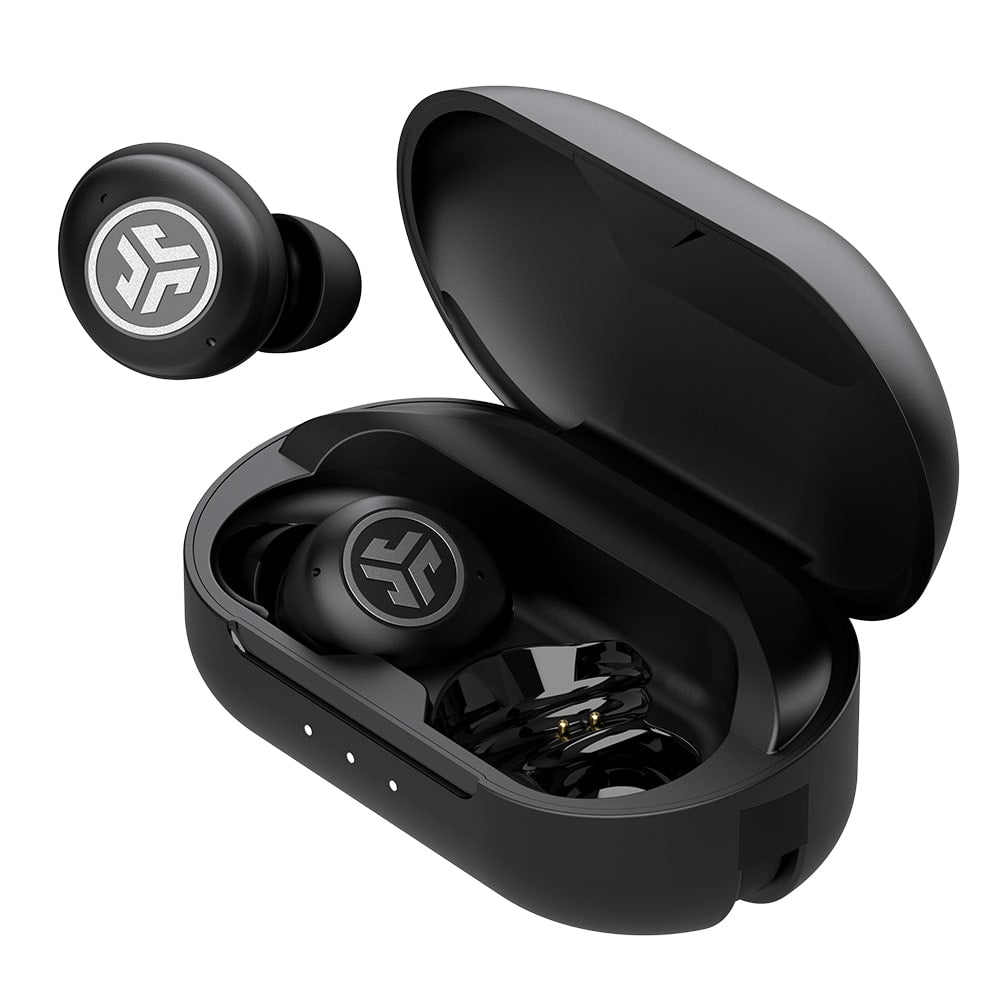 JBuds Air Pro True Wireless Earbuds with ANC, Bluetooth 5.0, 24H Playtime - Black | Perfect for Gym, Running, Travel & Work Calls