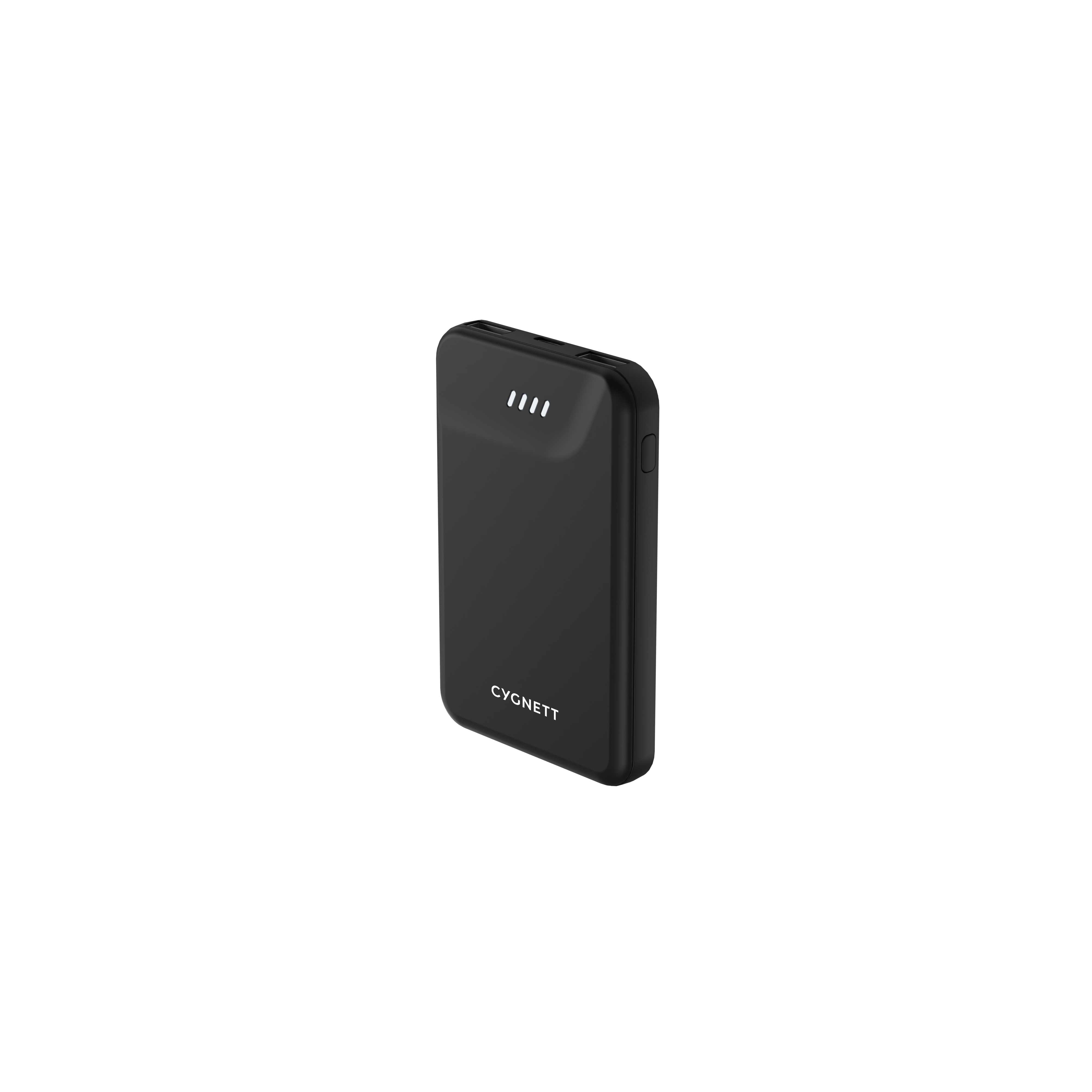 ChargeUp Move Gen2 5K Portable Power Bank - 5000mAh Ultra-Compact External Battery Pack for iPhone, Android & USB Devices | Perfect for Travel, Camping & Emergency Power Backup (Black)