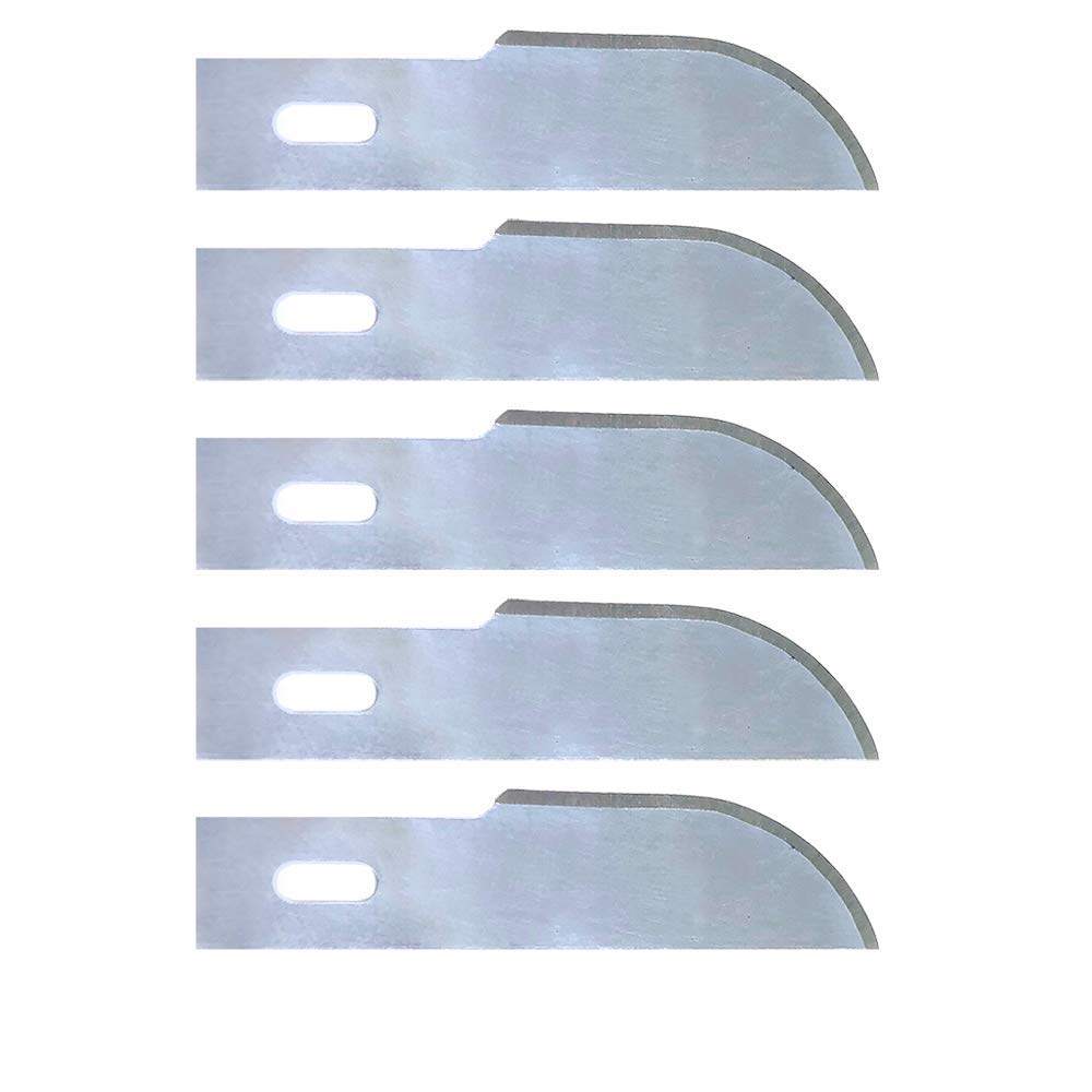Precision Curved Edge Hobby Blades - 5/25/100/300/1000 Pcs Set (1000 Pcs) - Sharp Craft Knives for DIY, Scrapbooking & Model Making - Ideal for Paper Cutting, Leather Craft & Detailed Art Projects