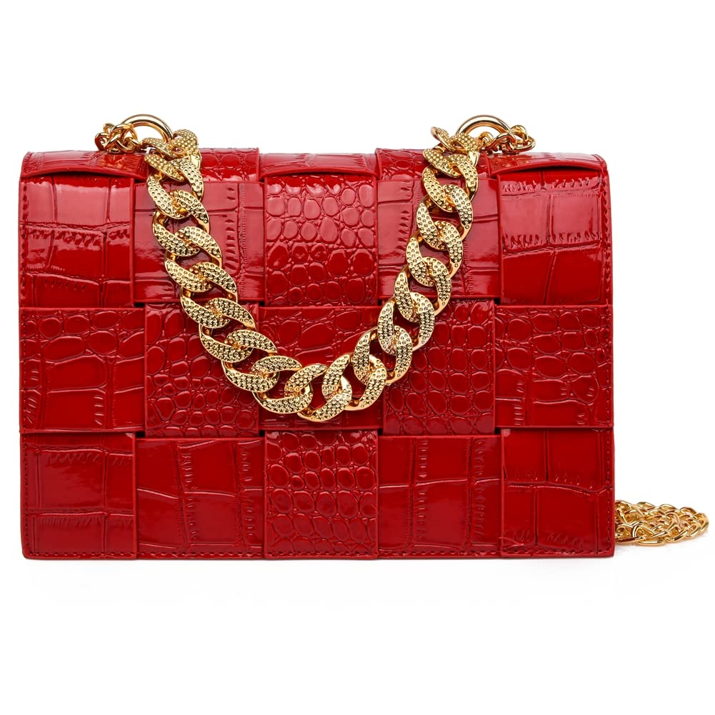 Luxury Women's Crossbody Shoulder Bag - Fashion Chain Purse for Daily Use