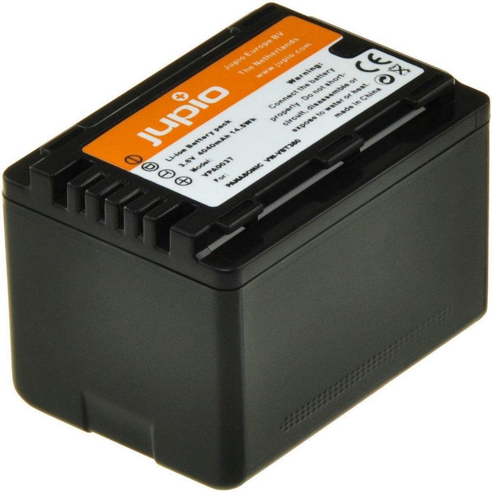 Jupio 3.6V 4040mAh Replacement Battery for Panasonic VW-VBT380 Video Camera - Perfect for Travel Vlogging & Outdoor Filming