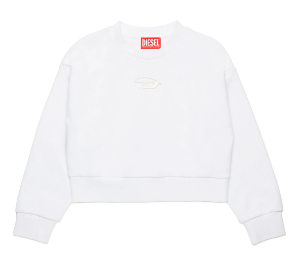 Diesel Girls Long Sleeve Pullover Sweatshirt for Teens (Ages 8-16 Years) - Cozy Casual Wear for School, Outings & Everyday Comfort