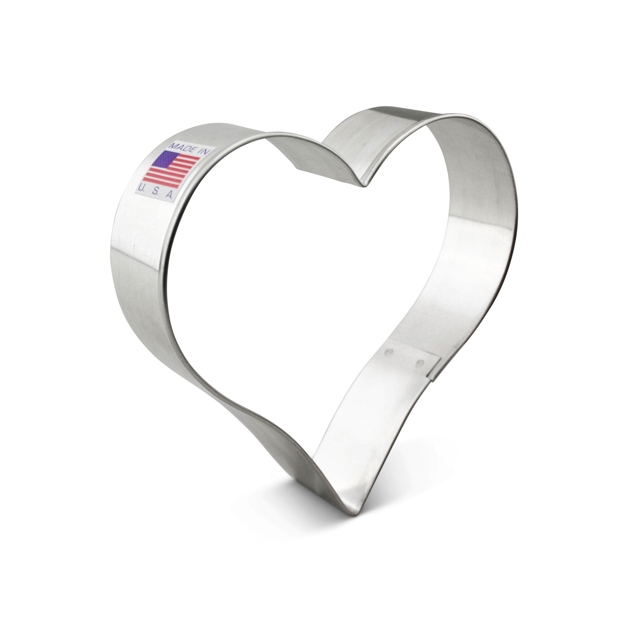 Heart-Shaped Cookie Cutter Set for Baking - Stainless Steel Valentine's Day Cookie Cutters for DIY Cookies, Cakes, Cupcakes - Perfect for Holiday Baking, Party Decorations & Gift Giving