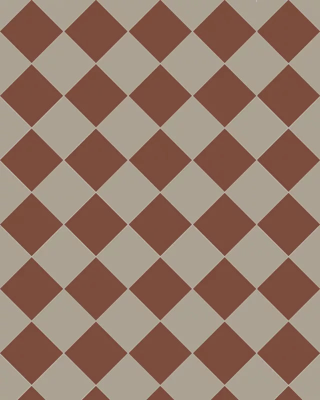 Winckelmans Granitklinker 10x10 cm Light Gray/Red Ceramic Tile - Perfect for Kitchen Backsplash, Bathroom Flooring & Outdoor Patio