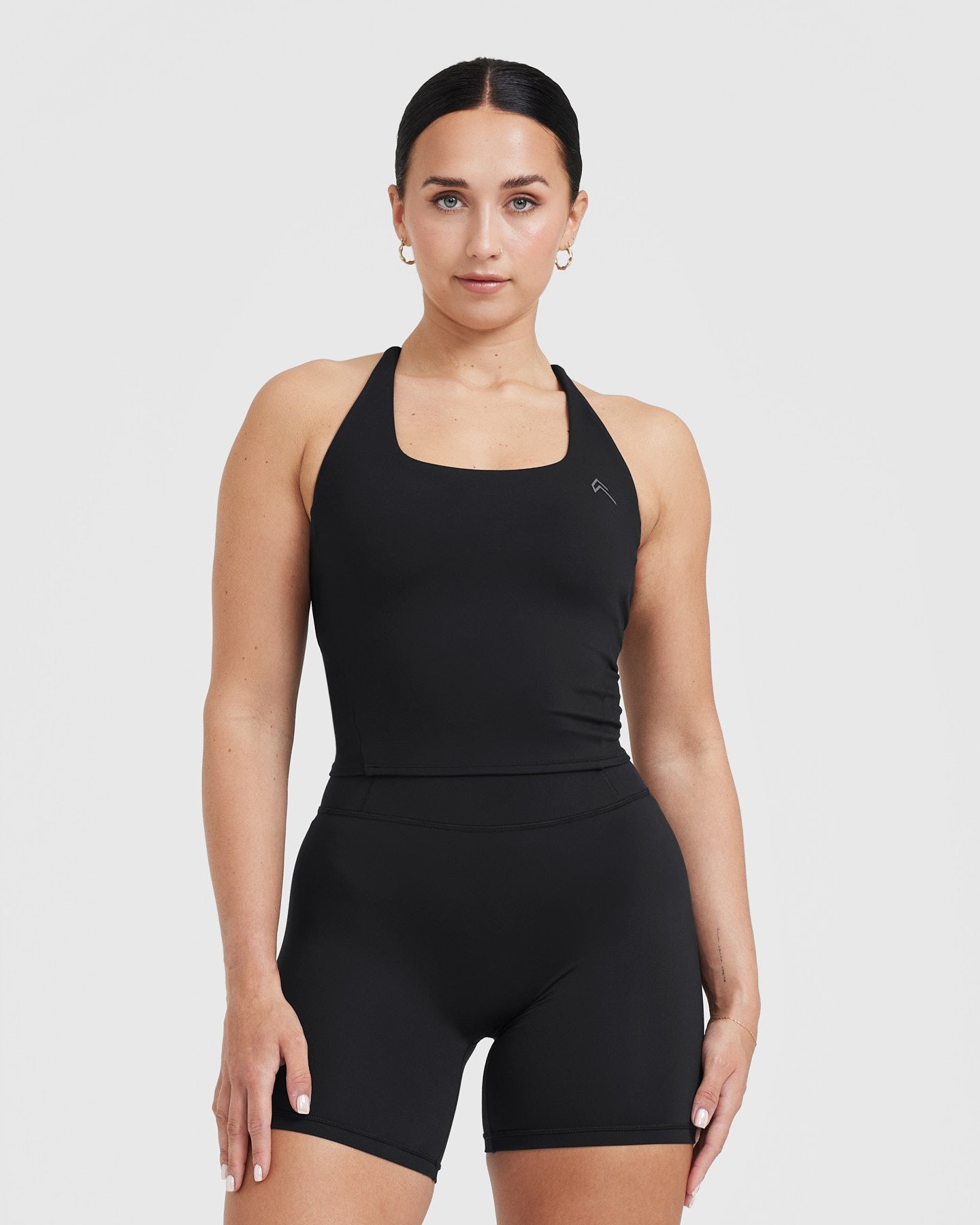 Timeless Square Neck Mid Vest for Women - Elegant Black Sleeveless Tank Top | Perfect for Layering, Casual Outfits, and Summer Fashion