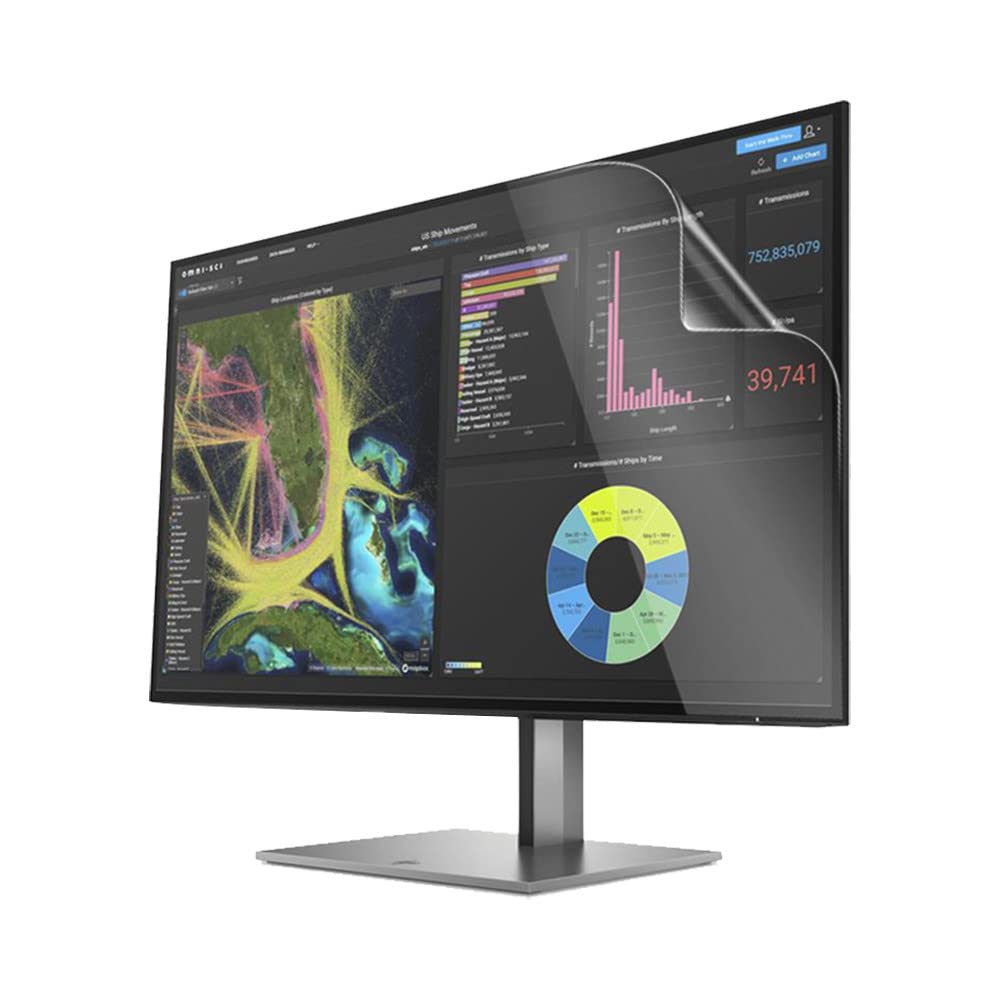 Matte Anti-Glare Screen Protector for HP Monitor 27 Z27k G3 4K - 2 Pack | Reduce Eye Strain & Improve Visibility for Office Work & Gaming