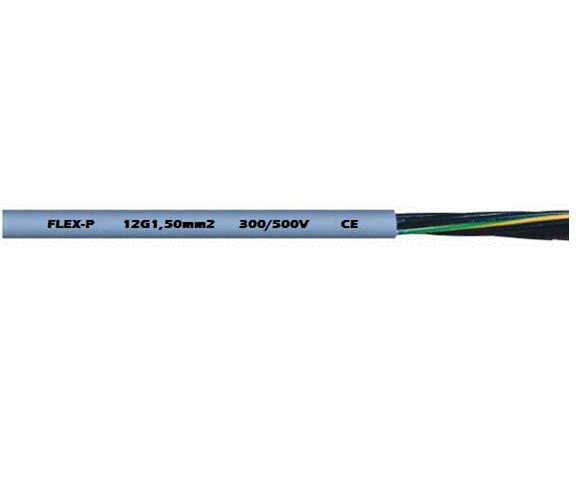 1 AWG 4 Core 400/26 Stranded Flexible BC PUR Jacket Power Control Cable - Ideal for Industrial Machinery, Automation Systems & Heavy-Duty Electrical Applications