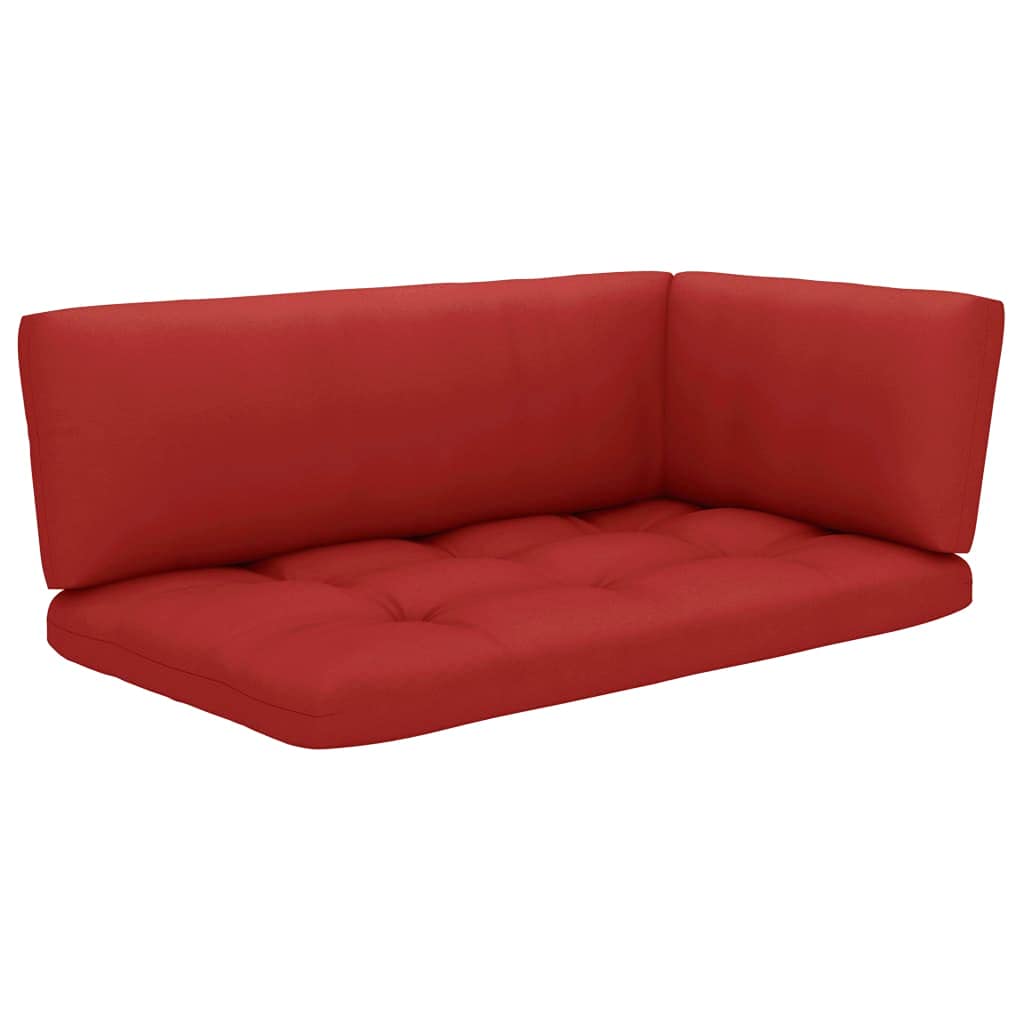Homvdxl 3-Piece All-Weather Outdoor Patio Cushion Set - Seat, Back & Side Cushions (40.6x22.8 Inch, Dark Red) - Comfortable Sectional Sofa Cushions for Garden, Car, Home & Office - Perfect for Backyard Lounging & Outdoor Relaxation