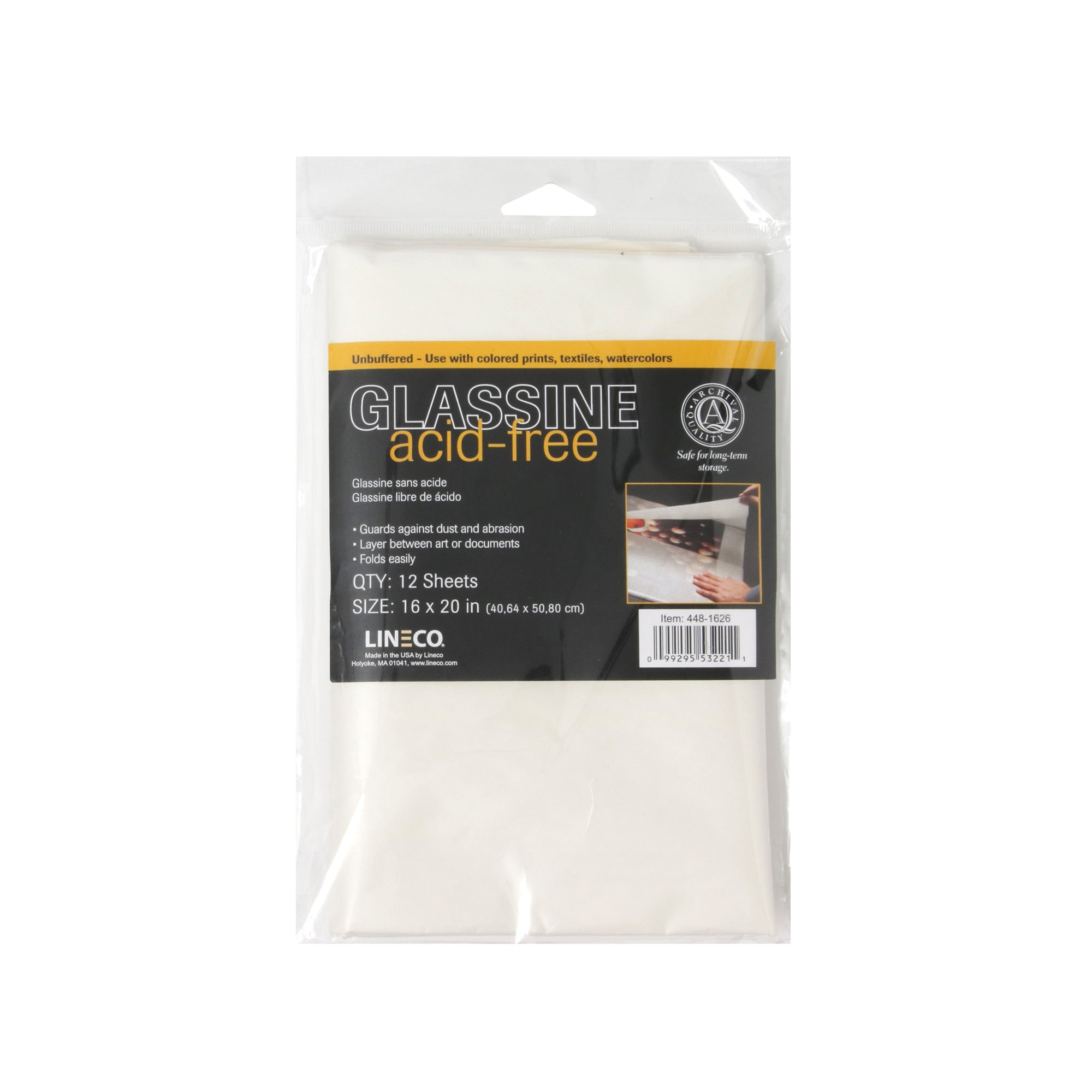 12 Pack Acid Free Glassine Bags - Archival Safe for Photos, Stamps & Collectibles - Perfect for Scrapbooking, Art Storage & Crafting Projects