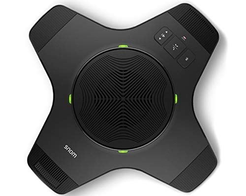 Snom SNM_C52-SP Portable Extension Speaker - High-Quality Hands-Free Speakerphone for Office & Conference Calls - Perfect for Remote Work & Business Meetings