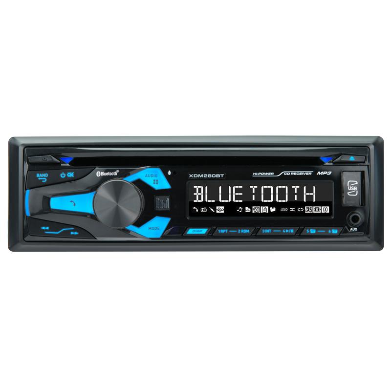 Dual XDM280BT Bluetooth Car Stereo Receiver - Wireless Music Streaming, Hands-Free Calling, USB/AUX Input - Perfect for Cars, Trucks & Road Trips