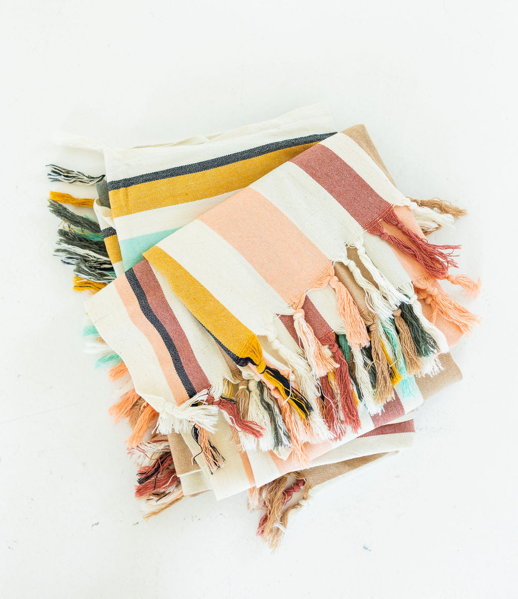 Rainbow Bath to Beach Bamboo & Organic Cotton Towel - Ultra Soft, Eco-Friendly, Absorbent Towel for Bath, Pool, Beach & Travel - Perfect for Kids, Adults & Spa Days