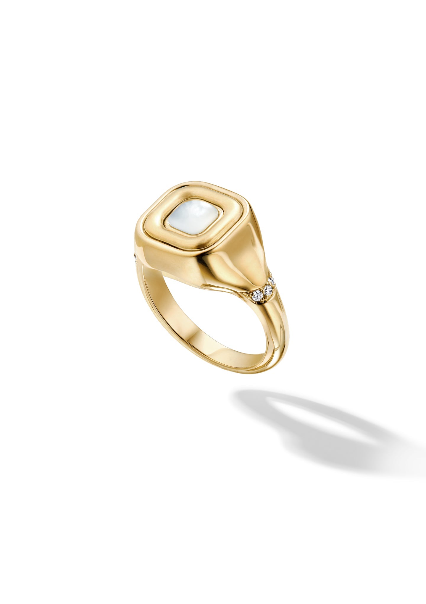 Signet Flip Ring Rendezvous - Elegant Reversible Jewelry for Women | Perfect for Date Nights, Weddings & Special Occasions
