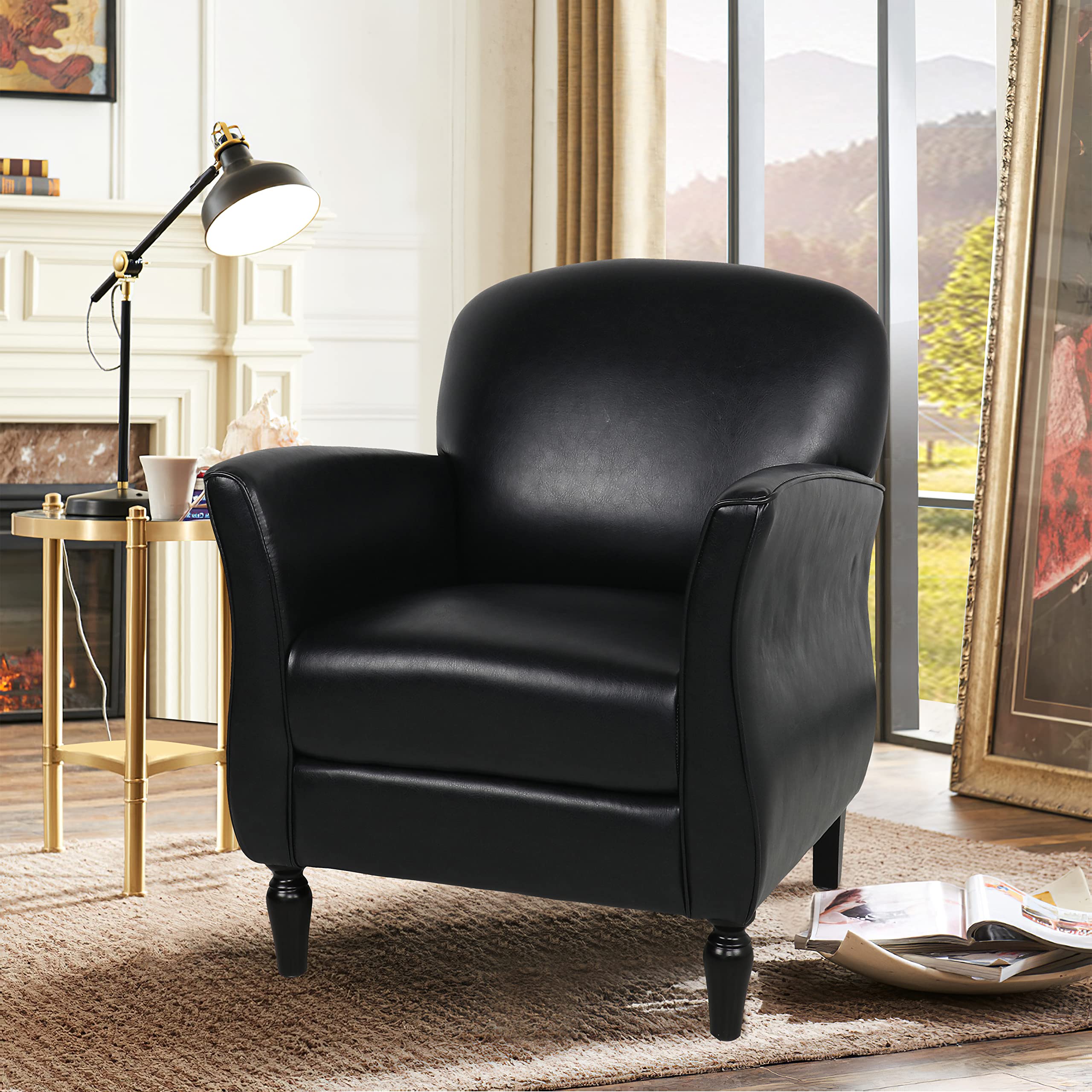 Chairone Modern Accent Chair for Living Room - Stylish Lounge Chair with Comfortable Cushion - Perfect for Home, Office, and Reading Nook
