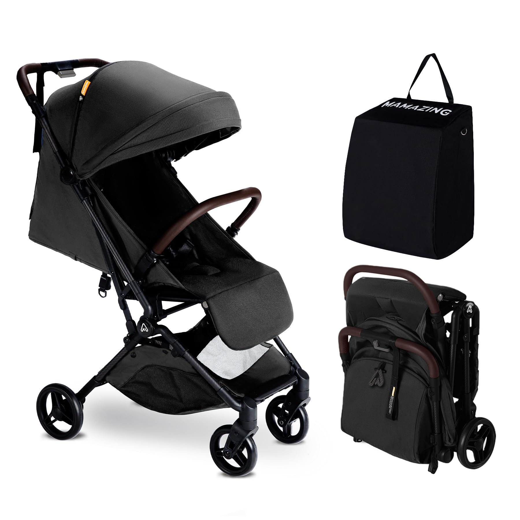 Lightweight Baby Travel Stroller - Mom's Choice Gold Award Winner | Compact & Airplane-Friendly Foldable Stroller | One-Handed Folding Design (11.6 lbs) | Perfect for Toddlers & Air Travel | Ideal for Shopping, Traveling, and Daily Walks