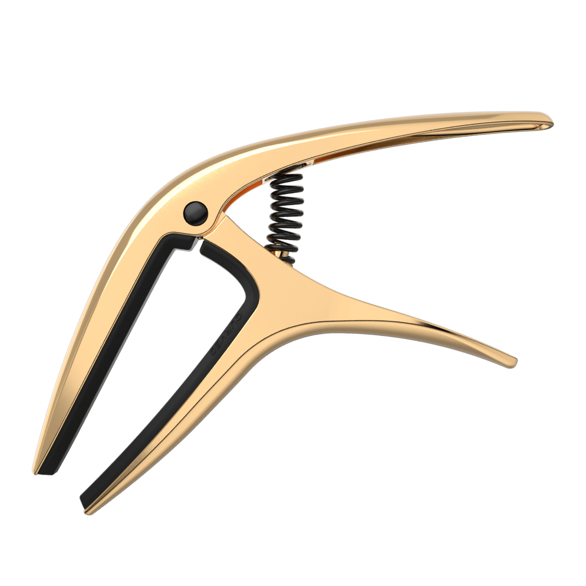 Ernie Ball Axis Capo Gold - Premium Guitar Capo for Acoustic & Electric Guitars - Perfect for Live Performances & Studio Recording