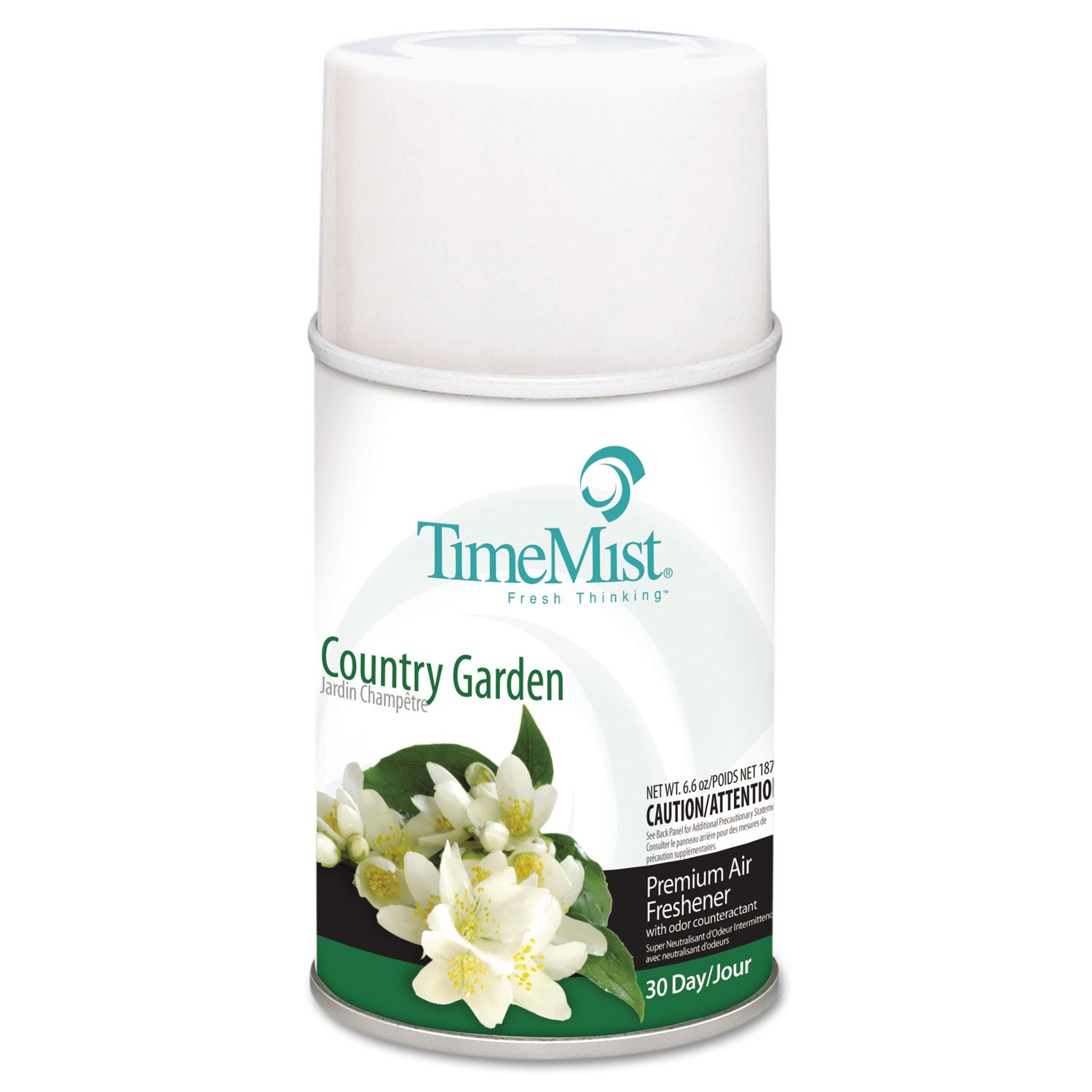 Country Garden Scented Aerosol Refill for Metered Fragrance Dispenser - 6.6oz Air Freshener for Home, Office & Bathroom - Long-Lasting Fragrance Solution