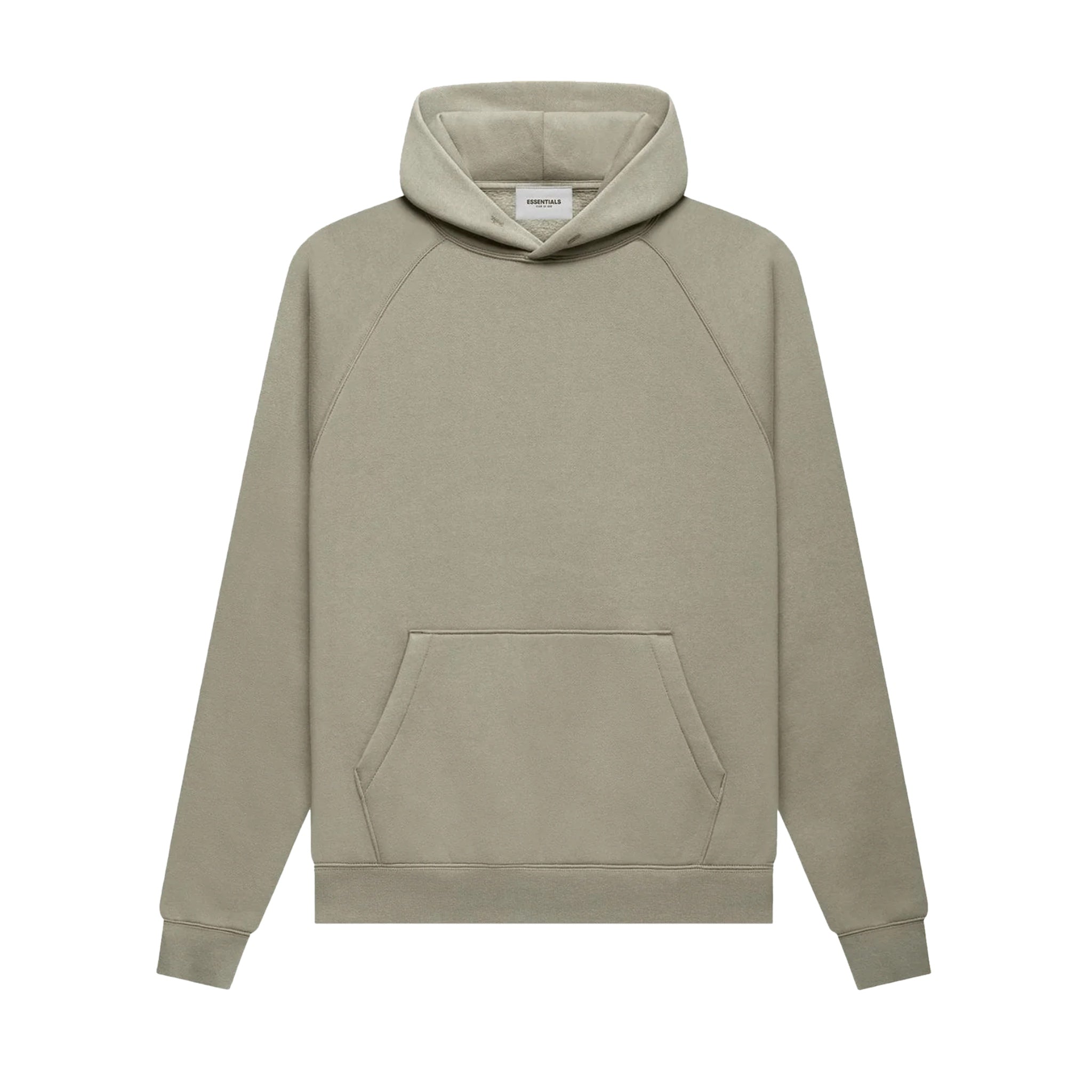 Fear of God Essentials Pullover Hoodie - Pistachio Green Oversized Streetwear Hooded Sweatshirt for Men | Casual Outfit, Gym Wear & Loungewear