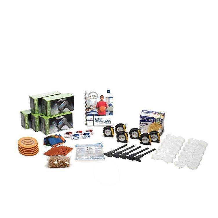 STEM Sports® Basketball Program Kit - Educational STEM Learning Activity for Kids - Perfect for Classroom, Homeschool & Youth Sports Programs