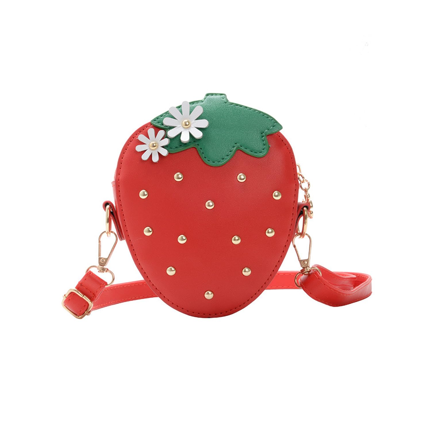 Strawberry Crossbody Purse for Girls - Kids Birthday Gift for Outings