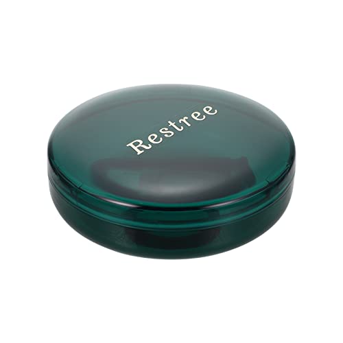 Ciieeo Orthodontic Retainer Case - Denture Storage Box with Cleaning Brush & Removal Tool - Perfect for Travel, Nighttime Use, and Daily Dental Care
