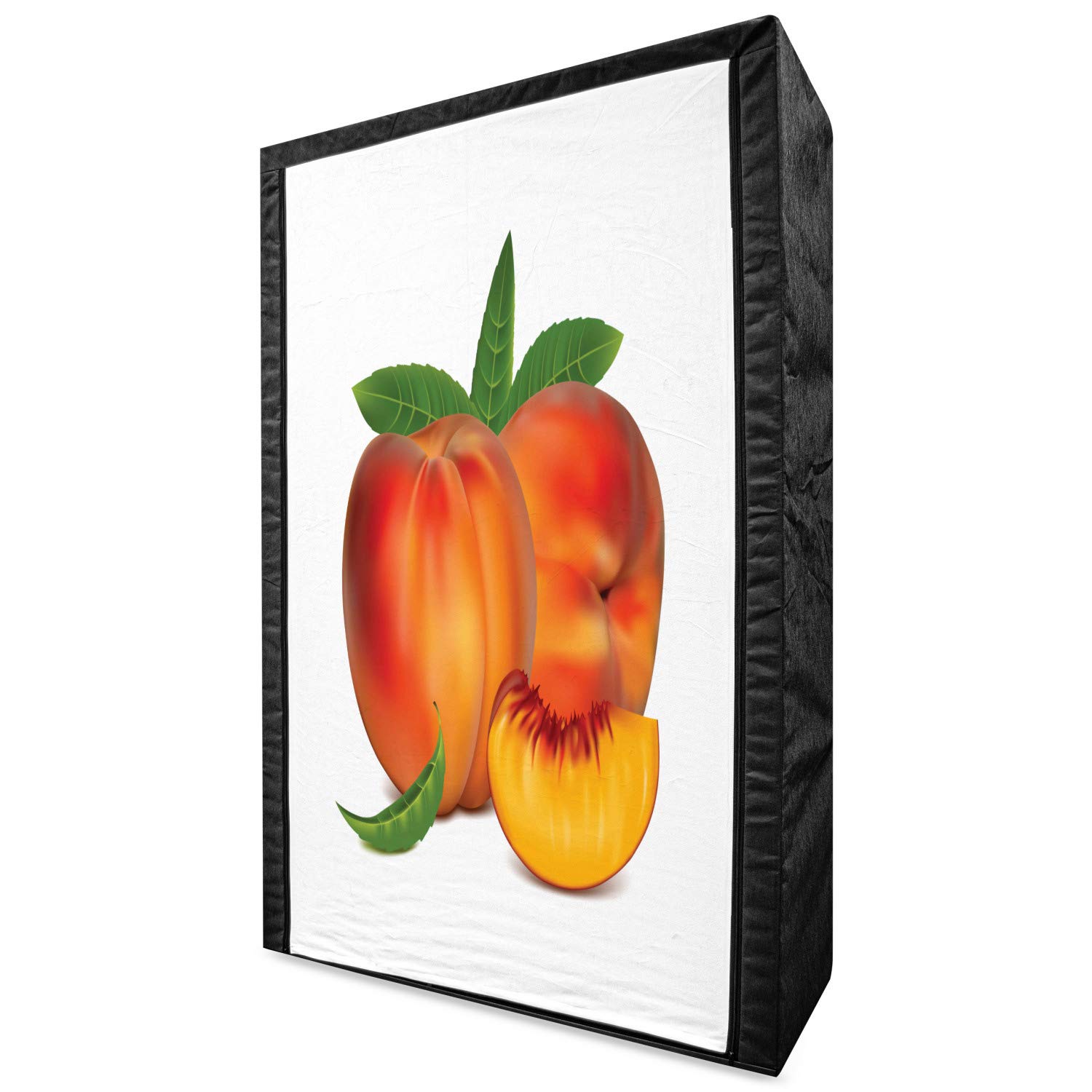 Ambesonne Peach Portable Fabric Wardrobe - 42.5