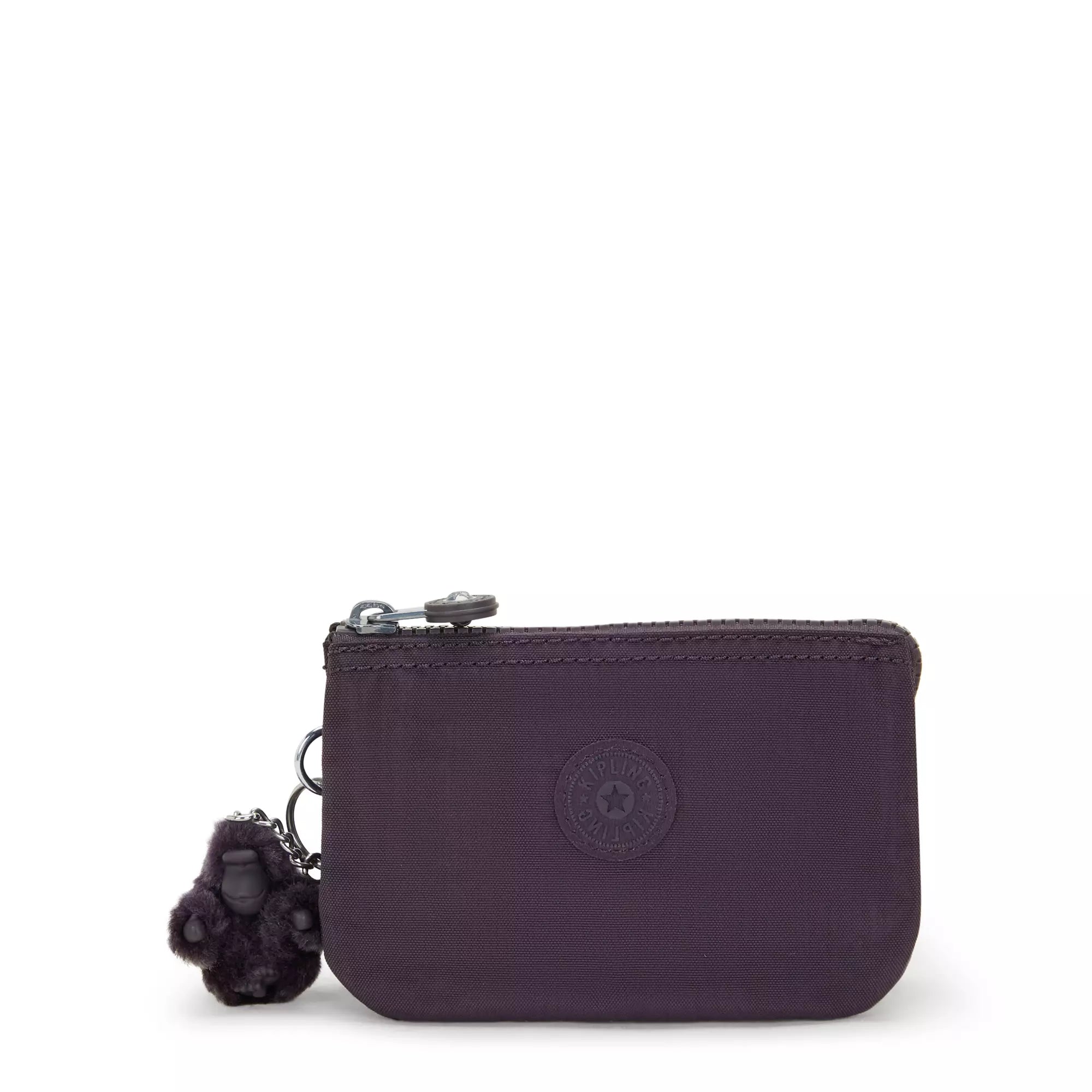 Kipling Creativity Small Pouch Crossbody Bag - Ultimate Plum Color, Lightweight & Durable for Women | Perfect for Travel, Work & Everyday Use