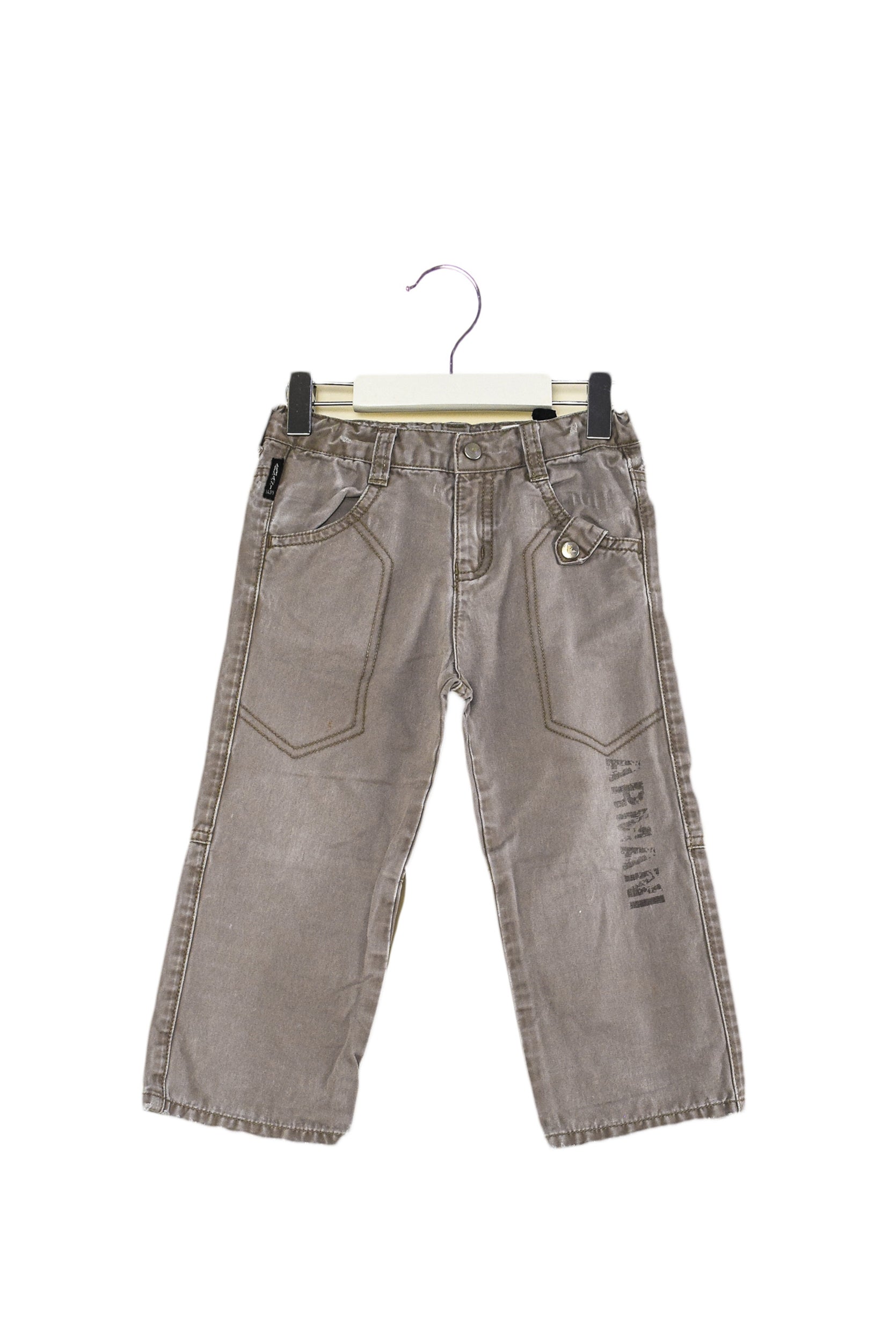 Armani Men's Casual Pants 2T - Comfortable Slim Fit Trousers for Business & Travel | Office Wear, Lounge & Outdoor Activities