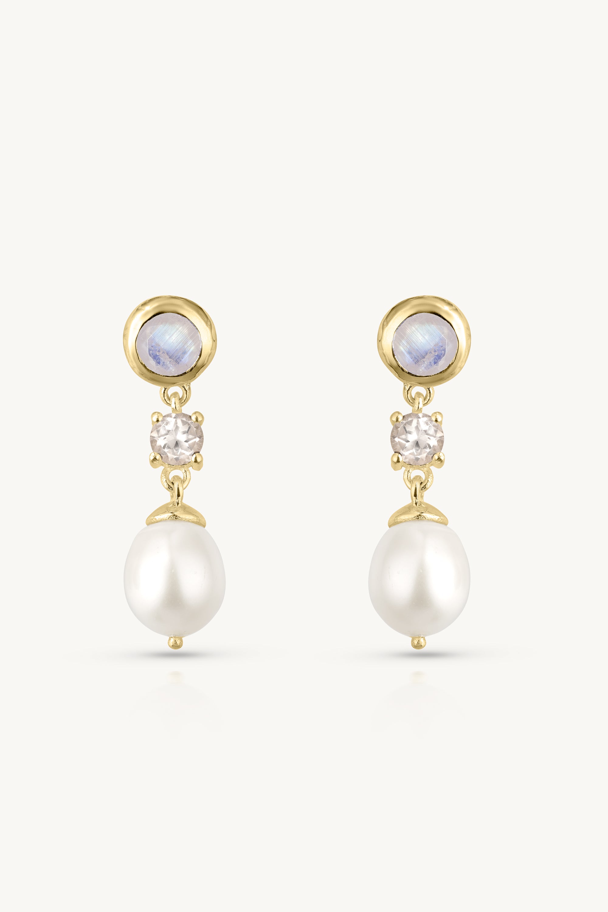 Daphne Gold Earrings for Women - 14K Solid Gold Hoop Earrings, Hypoallergenic & Tarnish-Free - Perfect for Everyday Wear, Parties & Gifts
