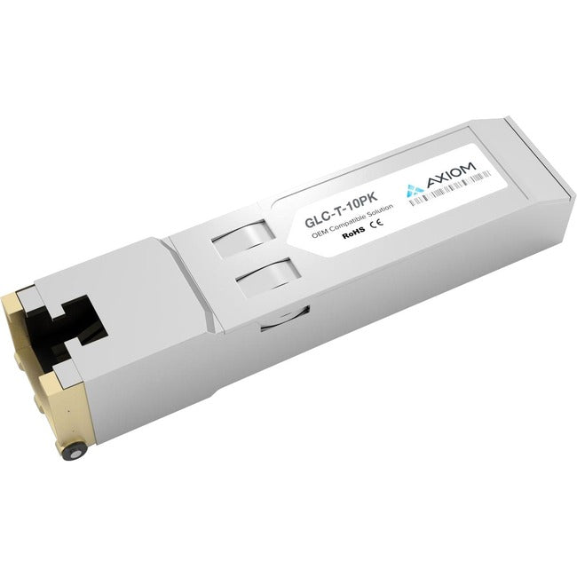 Cisco GLC-T 1000Base-T SFP Transceiver - 10 Pack | Gigabit Ethernet Module for Cisco Networks | Ideal for Data Centers, Enterprise Networks & High-Speed Connectivity