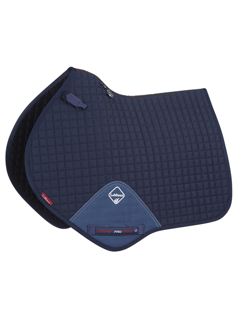 Le Mieux Cotton Close Contact Saddle Pad - Breathable & Comfortable Horse Riding Pad for Dressage & Jumping - Perfect for Training & Competition