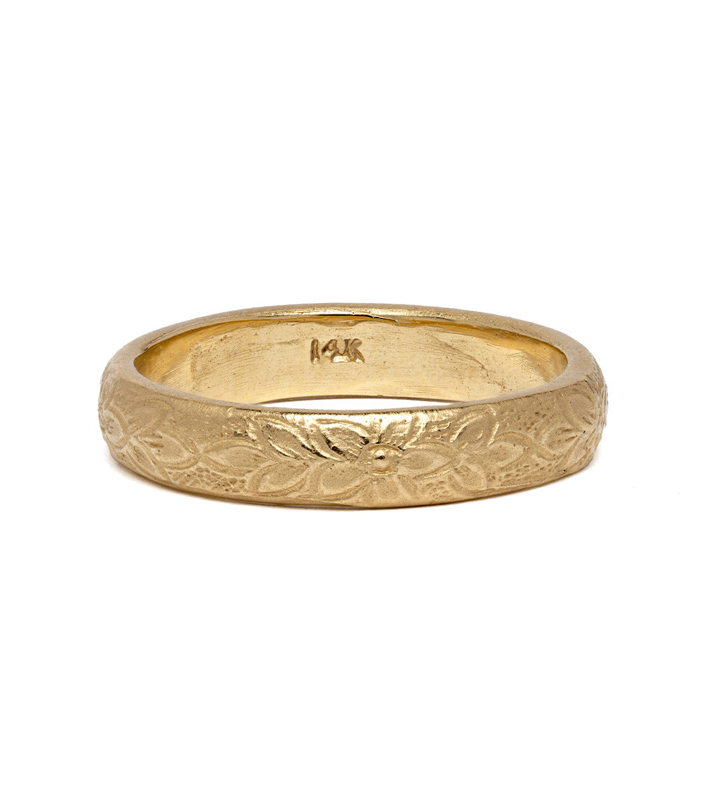 Personalized Engraved Flowers and Leaves Jewelry - Perfect for Gifts, Anniversaries & Special Occasions