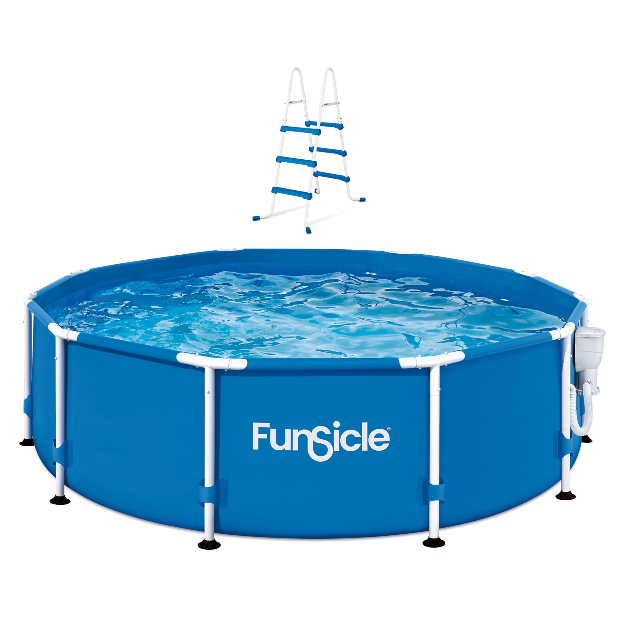 36 Inch SureStep 3-Step Swimming Pool Ladder with 10' x 30